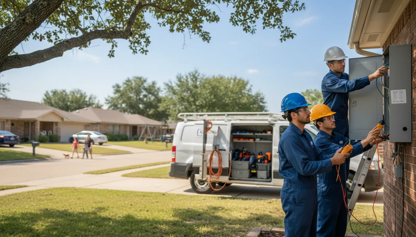 Certified electrician providing emergency electrical services in Paris, ID